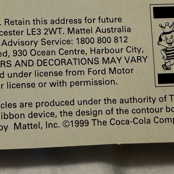 Collectible Matchbox CocaCola set 1999 - Picture 3 of 3